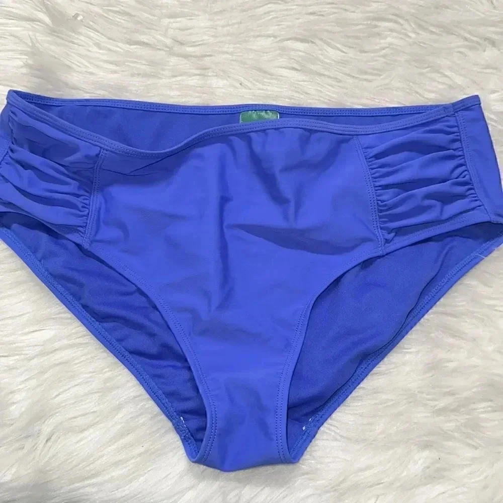 Collections By Catalina Blue Bikini Bottom - Picture 1 of 4